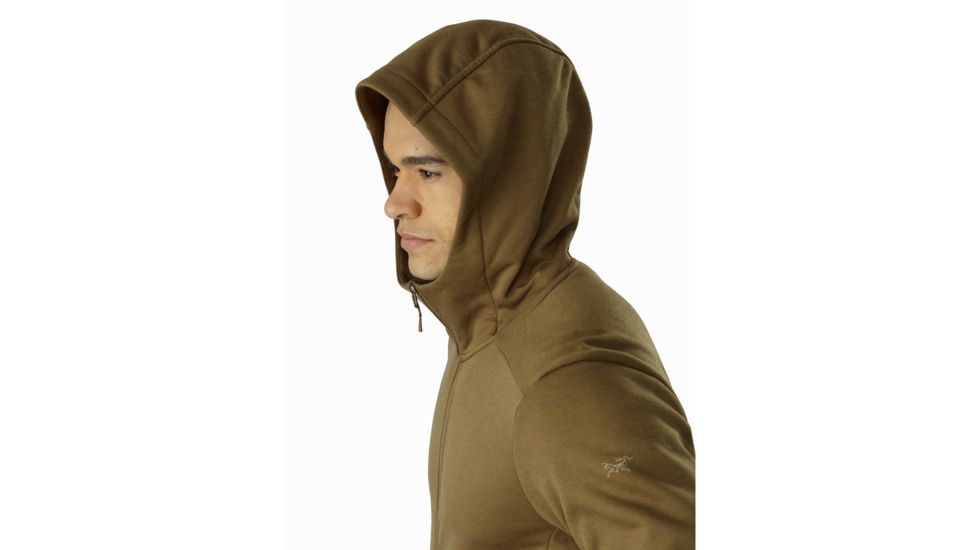 Arcteryx Dallen Fleece Hoody - Mens, Griz, Medium, 394946