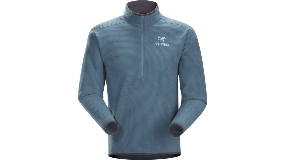 Arcteryx Delta AR Zip Neck - Mens-Blue Smoke-Small