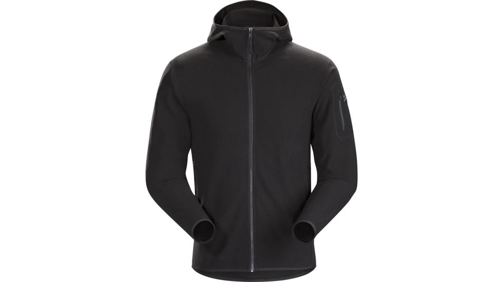 Arc'teryx Delta LT Hoody - Men's, Black, Medium, 375381
