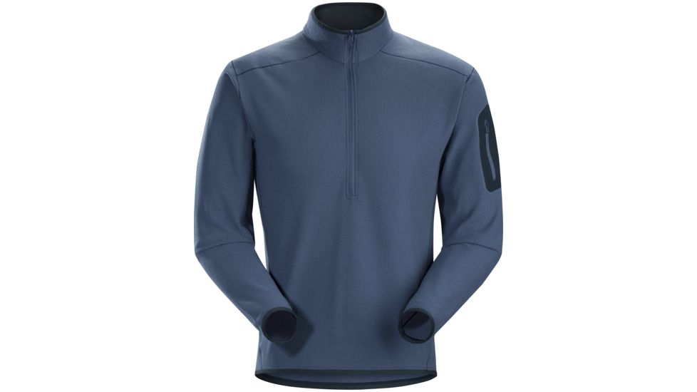 Arcteryx Delta LT Zip Neck Pullover - Mens, Neurostorm, Medium, 375429