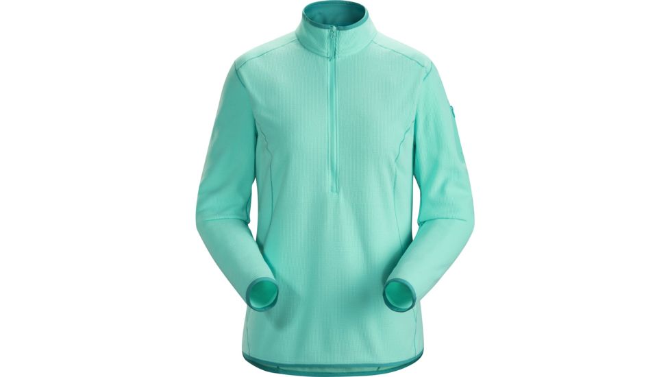 Arcteryx Delta Lt Zip Neck - Womens, Illucinate, Extra Large, 374402