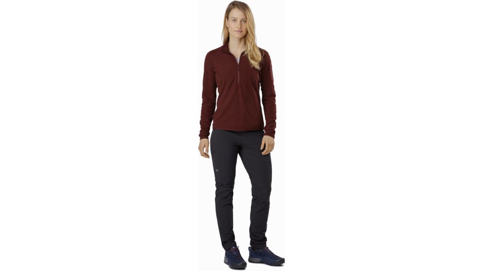 Arcteryx Delta Lt Zip Neck - Womens, Flux, Extra Large, 392127