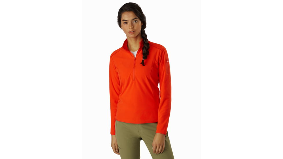 Arcteryx Delta LT Zip Neck - Womens, Hyperspace, Extra Large, 415593