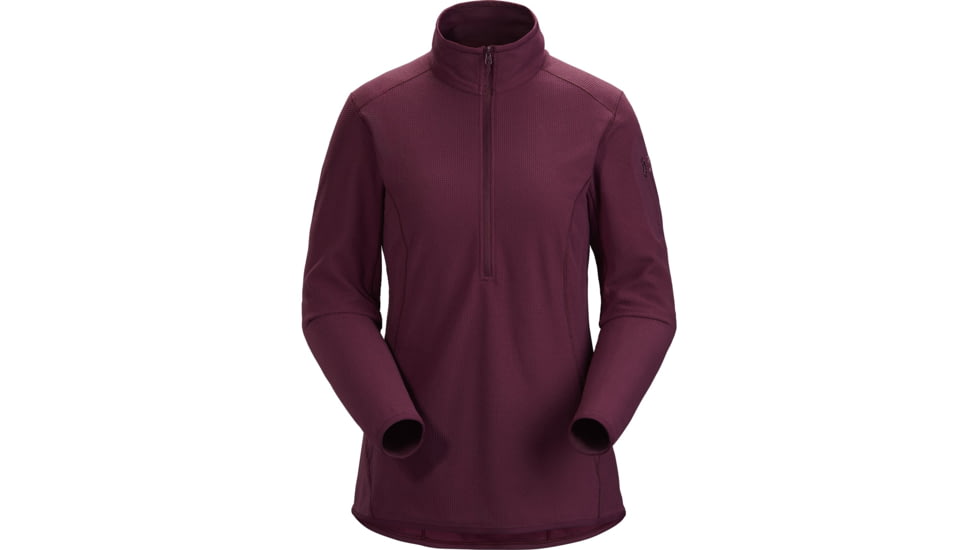 Arcteryx Delta LT Zip Neck - Womens, Rhapsody, Extra Large, 434347