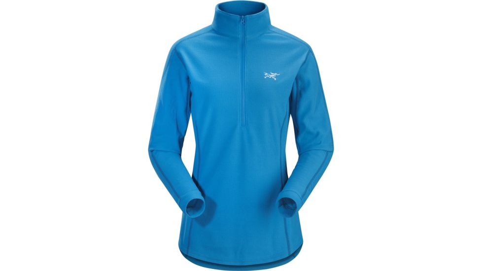 Arcteryx Delta LT Zip Nesk Shirt - Womens, Macaw, Extra Small, 352398