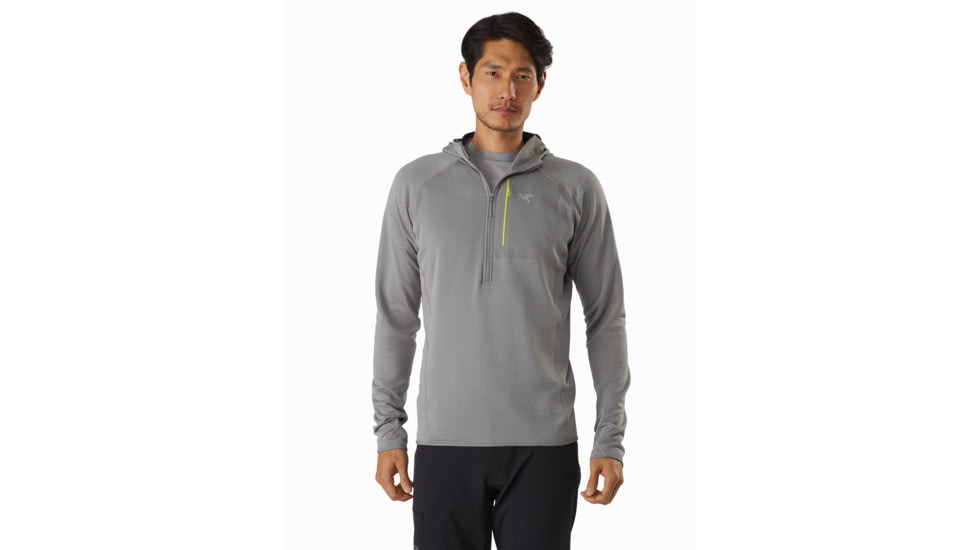 Arcteryx Delta MX 1/2 Zip Hoody - Mens, Cryptochrome, Large, 414853