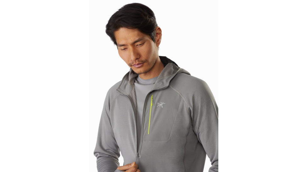 Arcteryx Delta MX 1/2 Zip Hoody - Mens, Cryptochrome, Large, 414853
