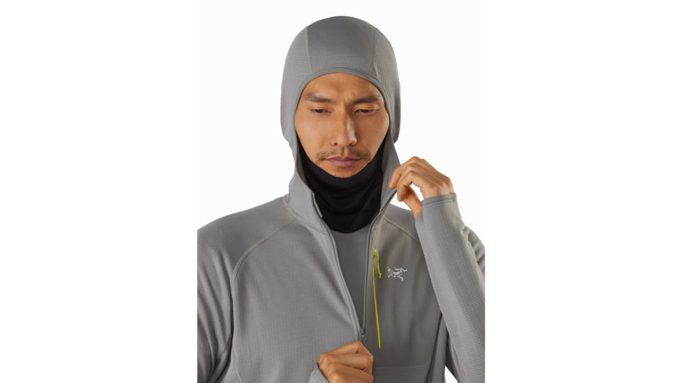 Arcteryx Delta MX 1/2 Zip Hoody - Mens, Cryptochrome, Large, 414853