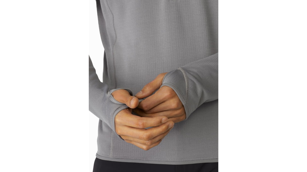 Arcteryx Delta MX 1/2 Zip Hoody - Mens, Cryptochrome, Large, 414853