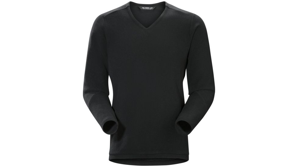 Arcteryx Donavan V-Neck Sweater - Mens, Black, Large, 348121