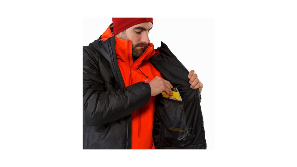 Arcteryx Dually Belay Parka - Mens, Black, Large, 154455