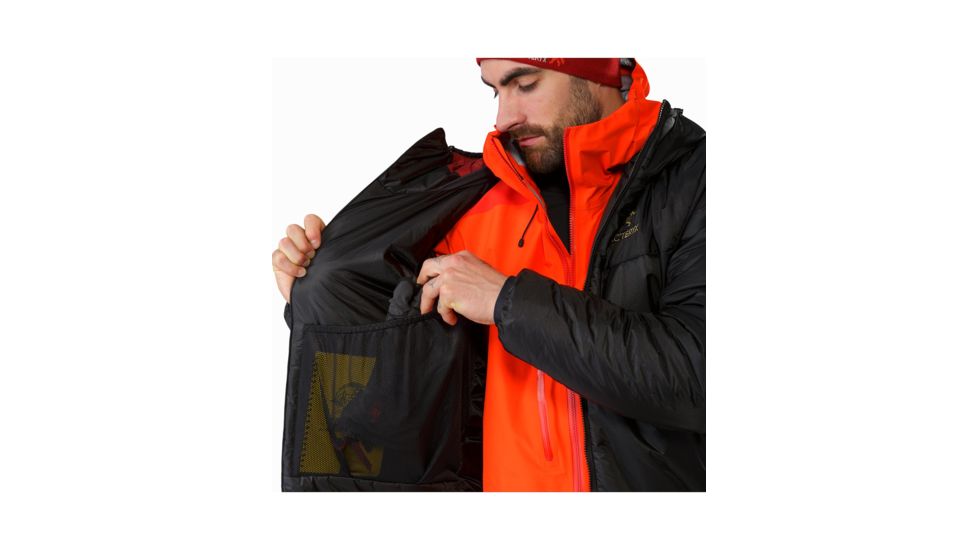 Arcteryx Dually Belay Parka - Mens, Black, Large, 154455