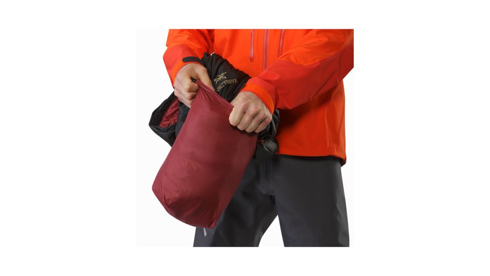 Arcteryx Dually Belay Parka - Mens, Black, Large, 154455