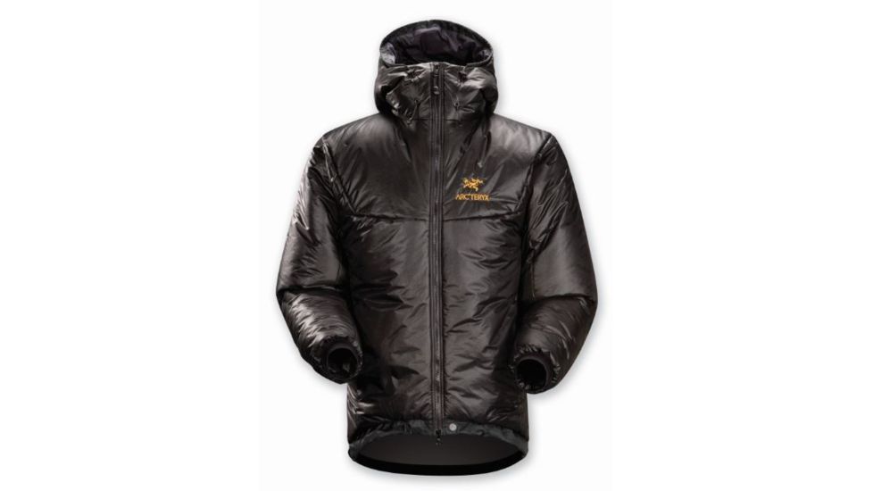 Arcteryx Dually Belay Parka - Mens-Black-X-Small
