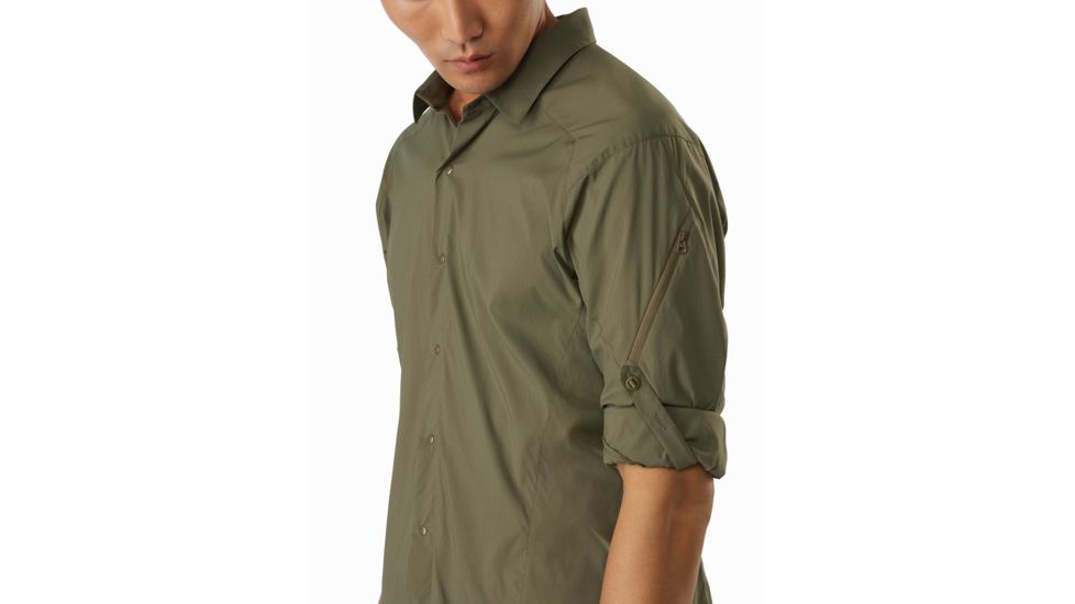 Arcteryx Elaho Long Sleeve Shirt - Mens, Arbour, 2XL, 413972