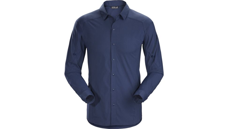 Arcteryx Elaho Long Sleeve Shirt - Mens, Cobalt Moon, Extra Large, 413981