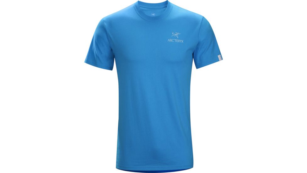 Arcteryx Emblem Short Sleeve T-Shirt - Mens-Adriatic Blue-Small
