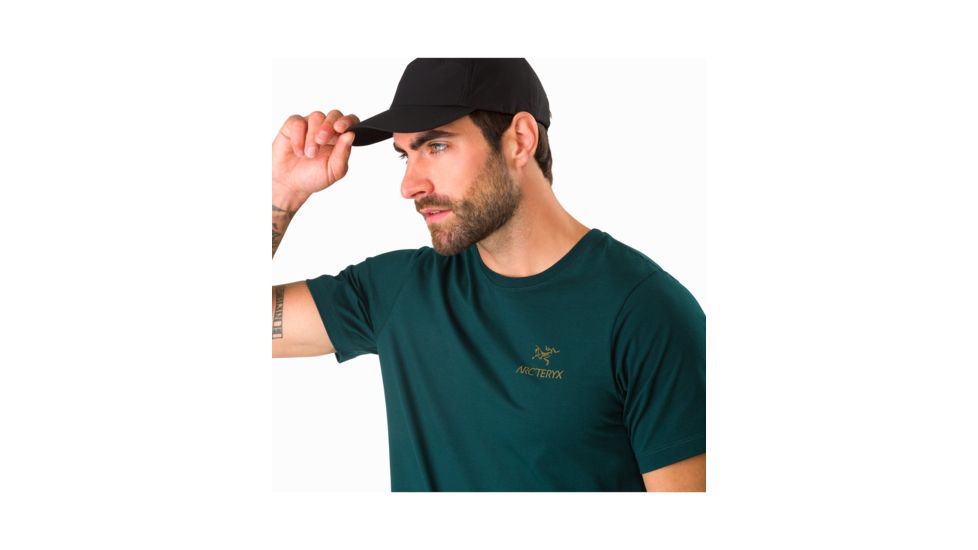 Arcteryx Emblem T-Shirt with Short Sleeve - Mens, Labyrinth, Small, 377083