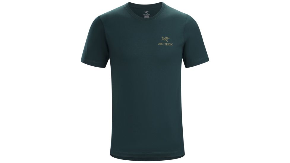 Arcteryx Emblem T-Shirt with Short Sleeve - Mens, Labyrinth, Small, 377083