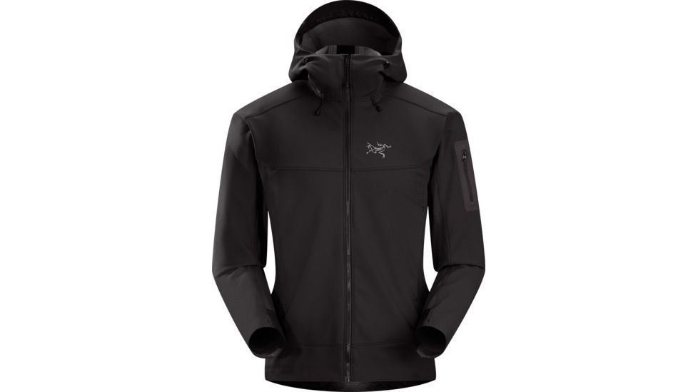 Epsilon LT Hoody - Mens-Black-Small