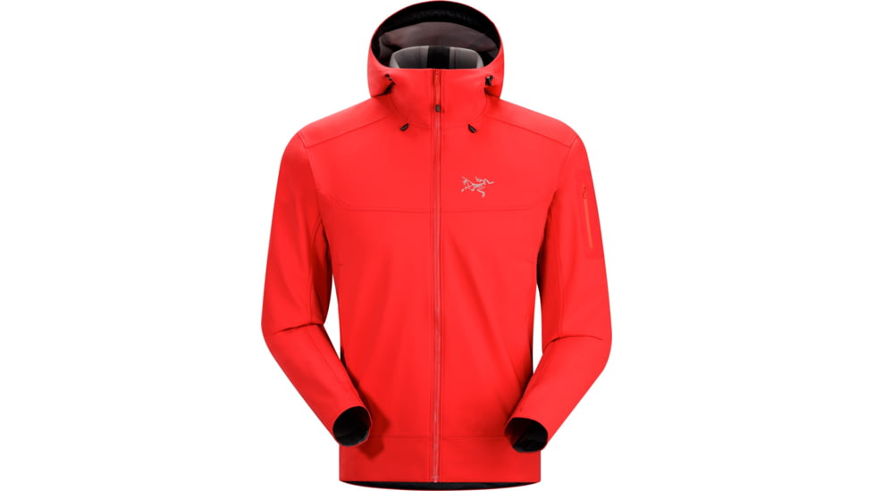 Epsilon LT Hoody - Mens-Diablo Red-Large