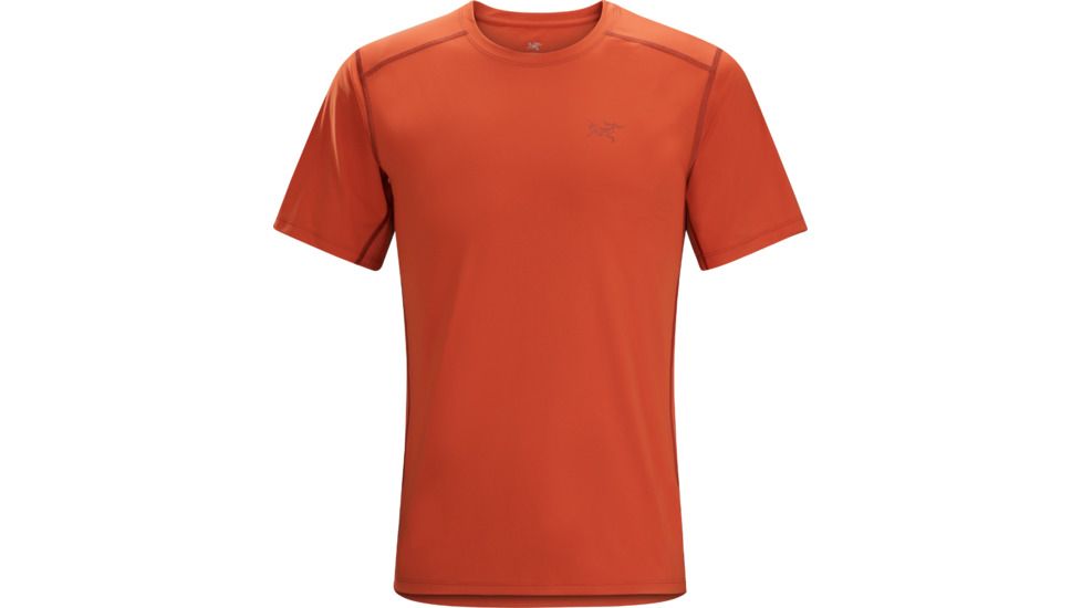 Ether Crew Short Sleeve Shirt - Mens-Sumac-X-Large