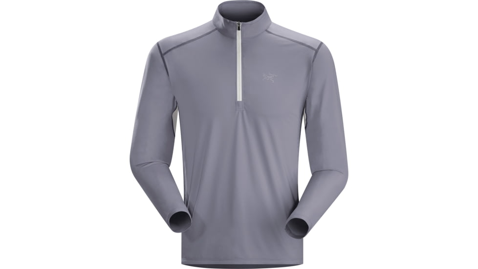 Arcteryx Ether Zip Neck Long Sleeve - Mens -Indian Fossil-X-Large