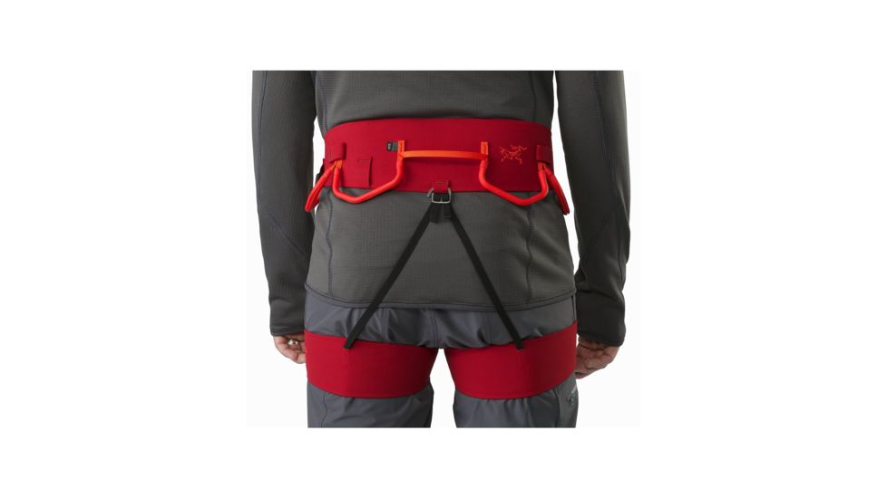 Arc'teryx FL-365 Harness - Mens, Red Beach/Flare, Extra Small, 328884