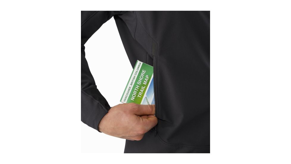 Arcteryx Gamma Lightweight Jacket - Mens, Black, Small, 245755