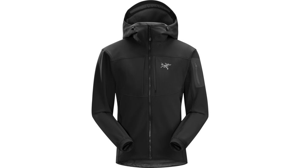 Arc'teryx Gamma MX Hoody - Men's, Blackbird, Small, 261776