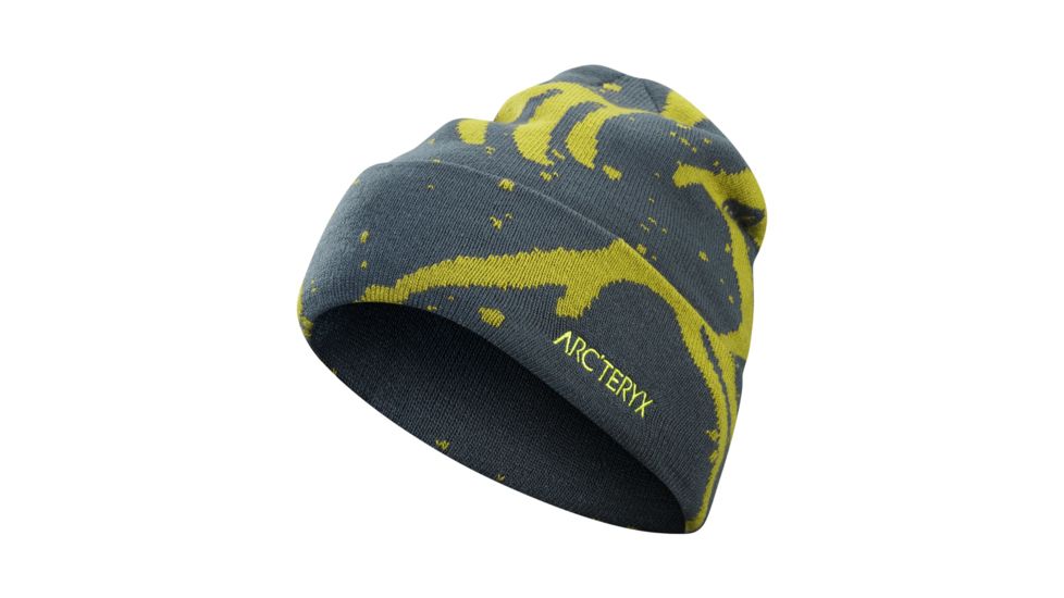Arcteryx Grotto Toque Hat, Orion/Olive Amber, 351811