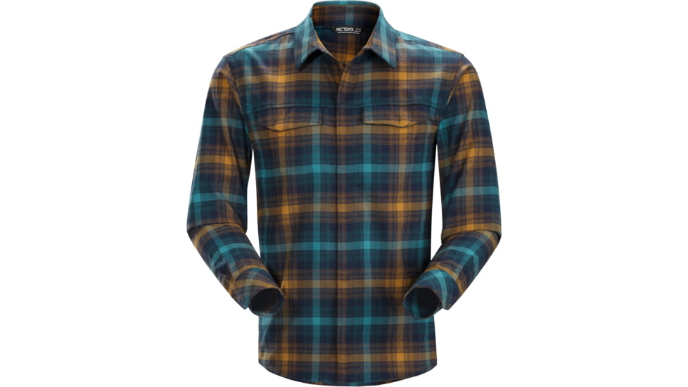Arcteryx Gryson Long Sleeve Shirt - Mens-Coastal-X-Large