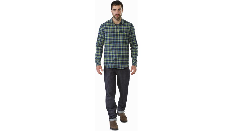 Arcteryx Gryson Long Sleeve Shirt - Mens, Optic, Large, 352906