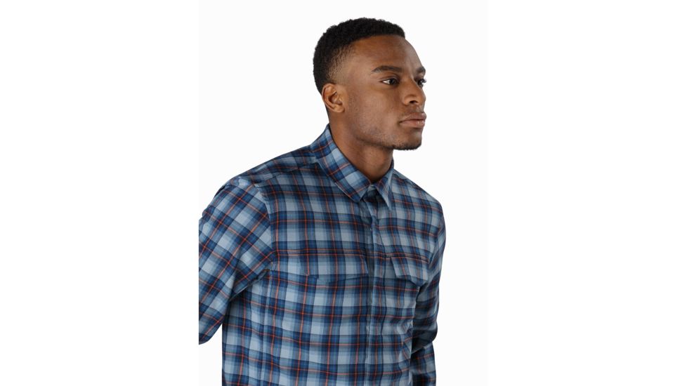 Arcteryx Gryson Ls Shirt - Mens, Balearic Sunset, Small, 398145