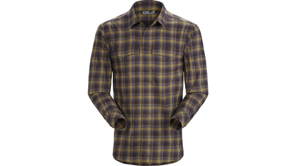 Arcteryx Gryson Ls Shirt - Mens, Radiant Darkness, Small, 398161