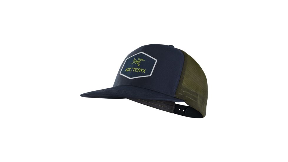 Arcteryx Hexagonal Trucker Hat, Dark Navy, 377570