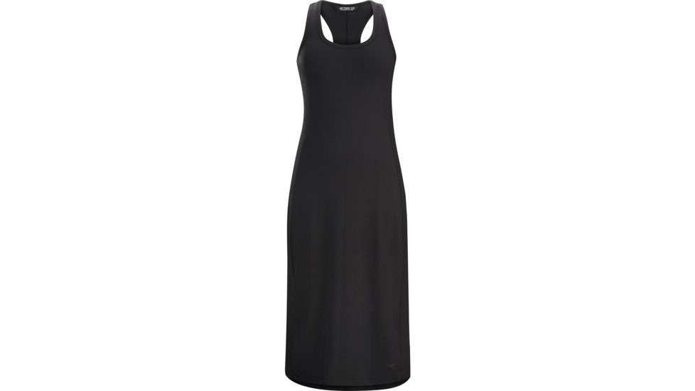 Arcteryx Jelena Dress with Short Sleeve - Womens, Black, Medium, 324839