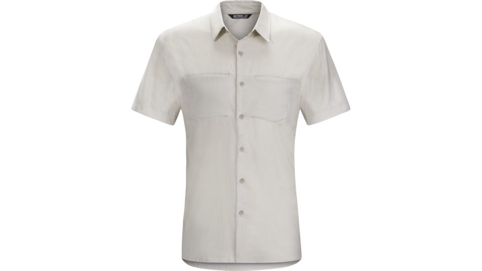 Joffre Short Sleeve Shirt - Mens-Bone-Large