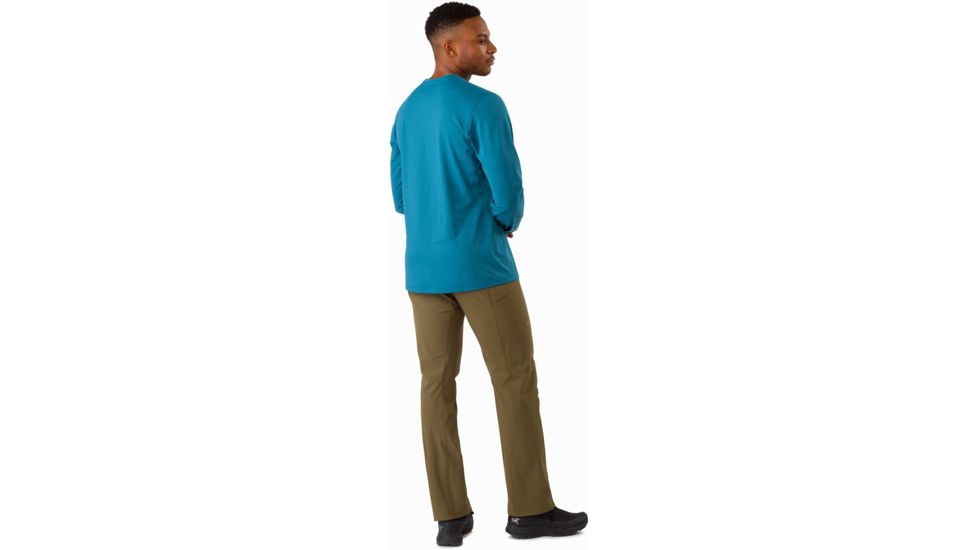 Arcteryx Kadem Crew Shirt with Long Sleeve - Mens, Iliad, Medium, 375695