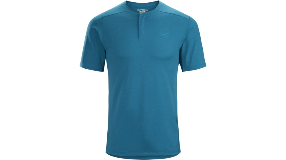 Arcteryx Kadem Henley Short Sleeve - Mens, Iliad, 2XL, 375723