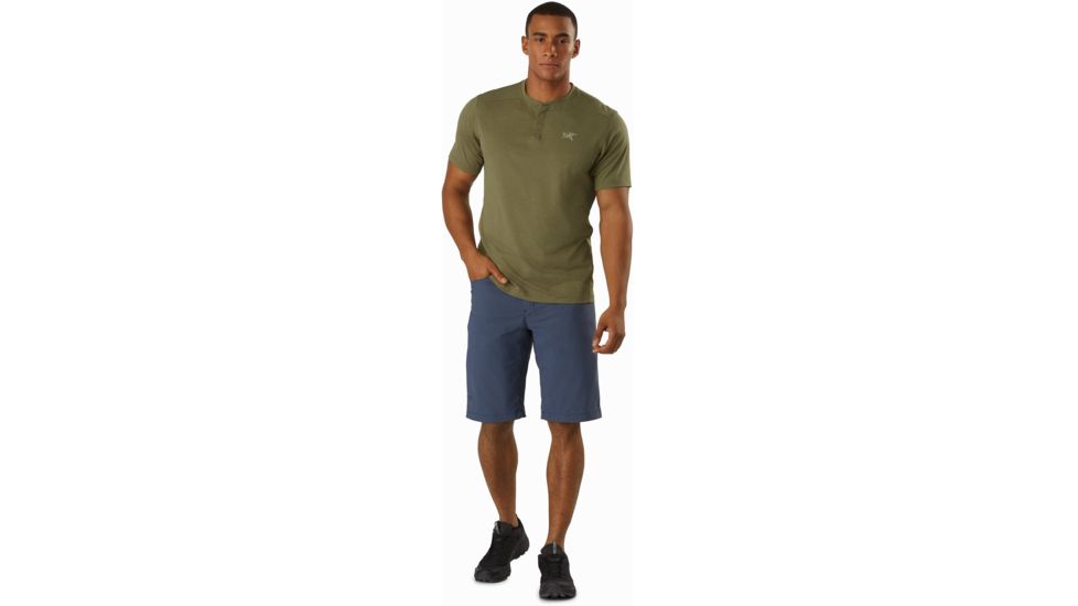 Arcteryx Kadem Henley Short Sleeve Shirt - Mens, Arbour, Small, 420817