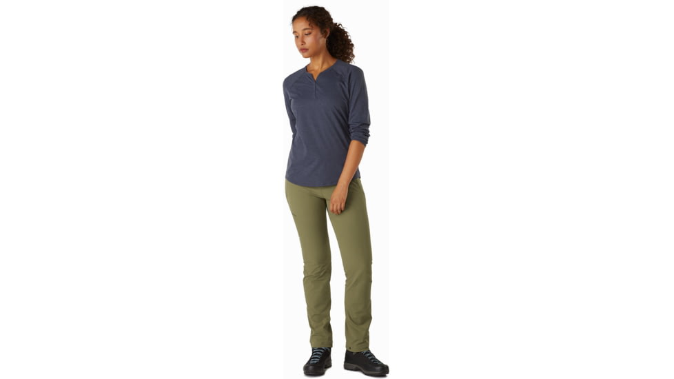 Arcteryx Kadem Long Sleeve Top - Womens, Exosphere, Extra Small, 420803