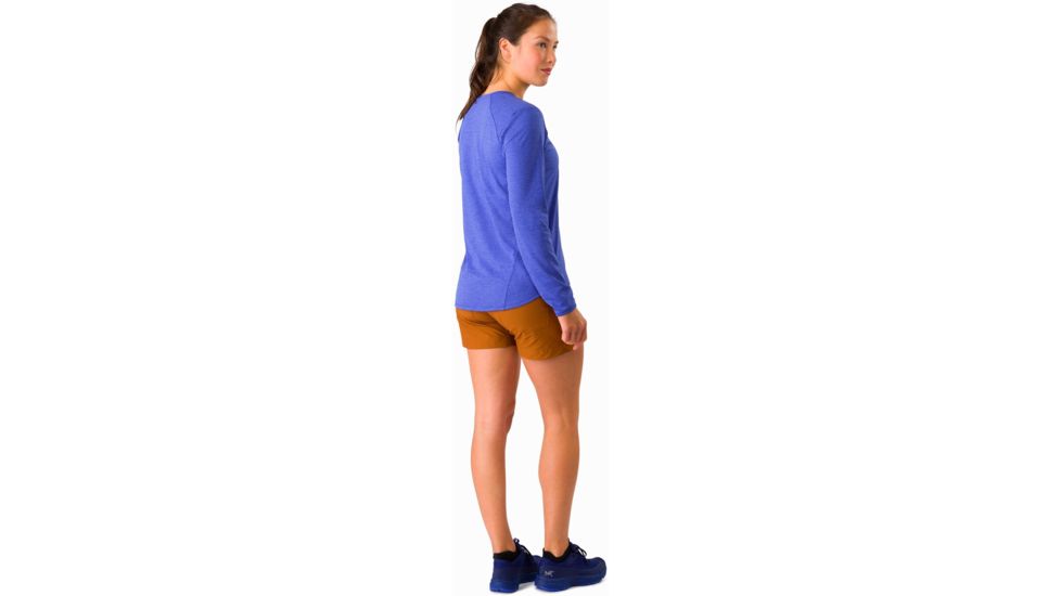 Arcteryx Kadem Top with Long Sleeve - Womens, Iolite, Small, 375592