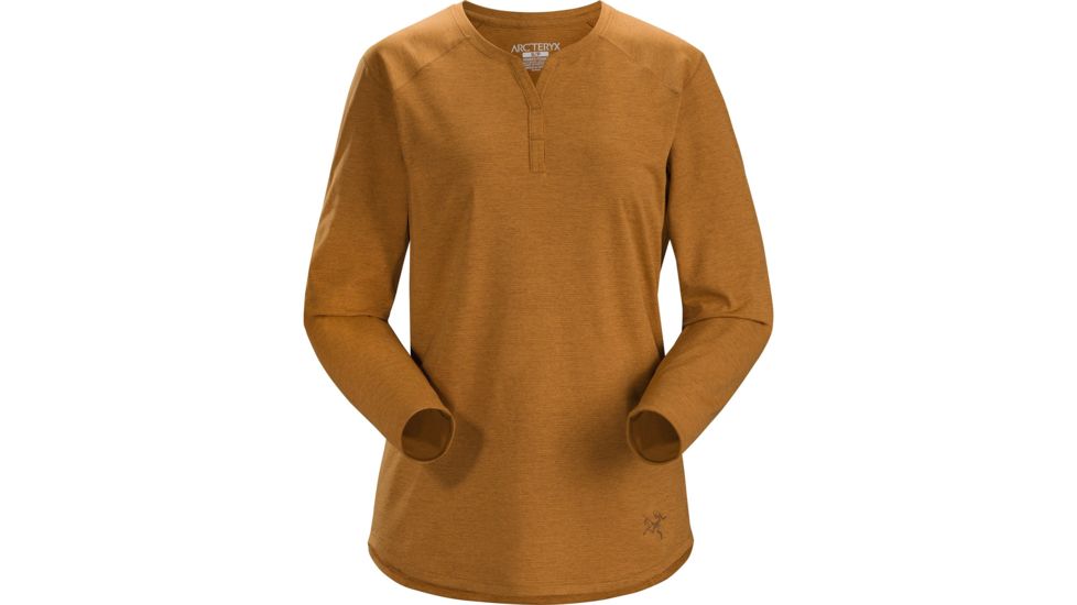 Arc'teryx Kadem Top with Long Sleeve - Women's, Pekoe, Large, 375542