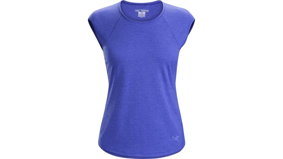 Arc'teryx Kadem Top with Short Sleeve - Women's, Iolite, Large, 375620