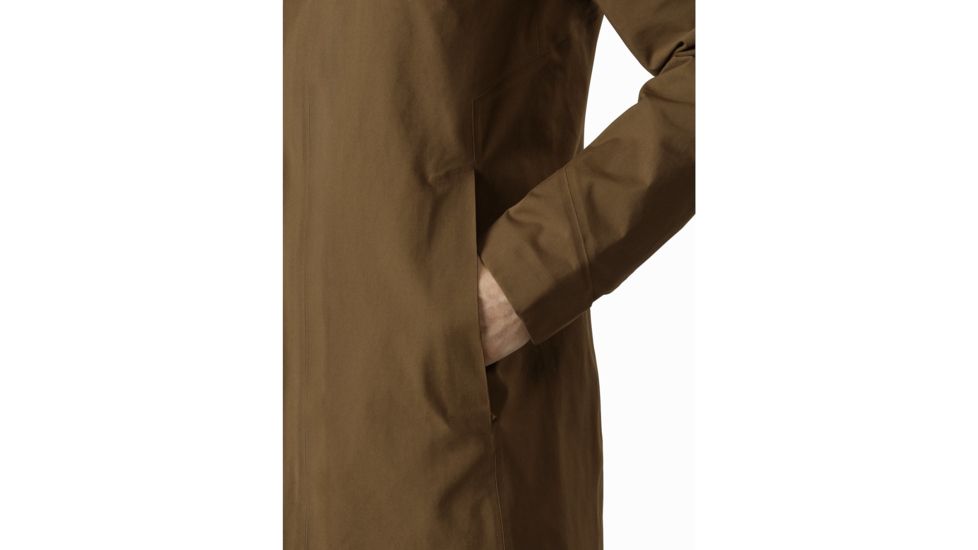 Arcteryx Keppel Trench Coat - Mens, Griz, Medium, 392281