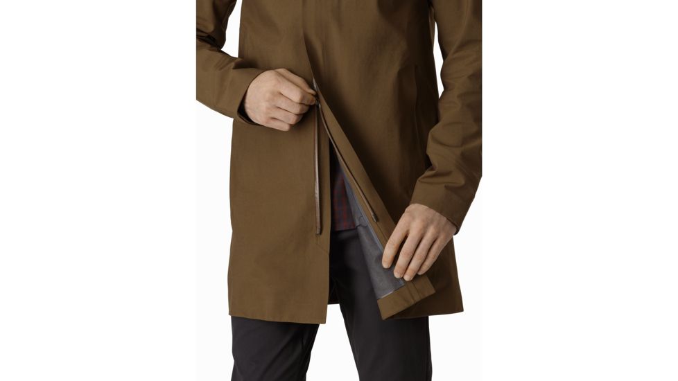 Arcteryx Keppel Trench Coat - Mens, Griz, Medium, 392281