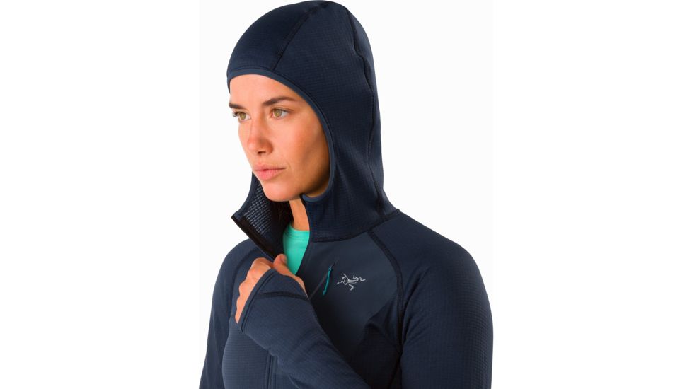Arcteryx Konseal Hoody - Womens, Black Sapphire, Medium, 284956