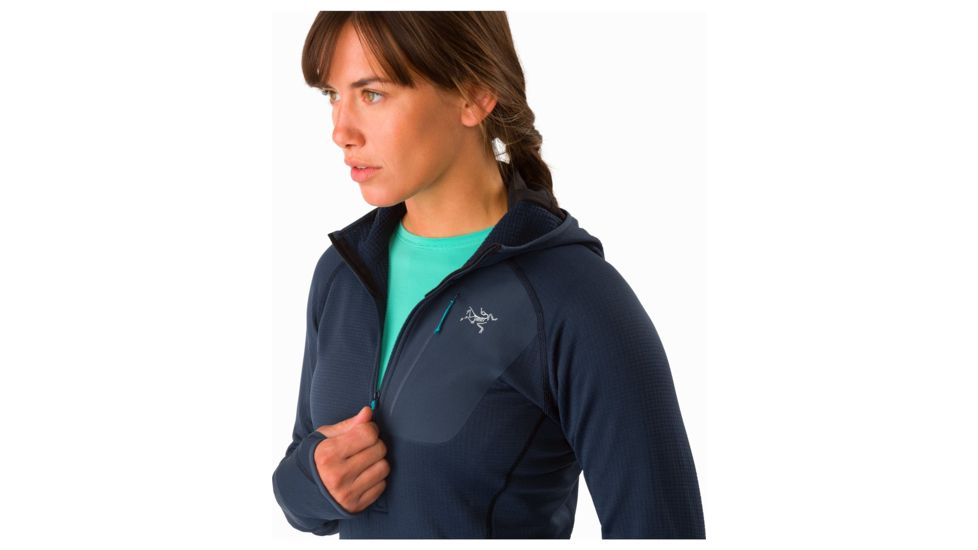 Arcteryx Konseal Hoody - Womens, Black Sapphire, Medium, 284956