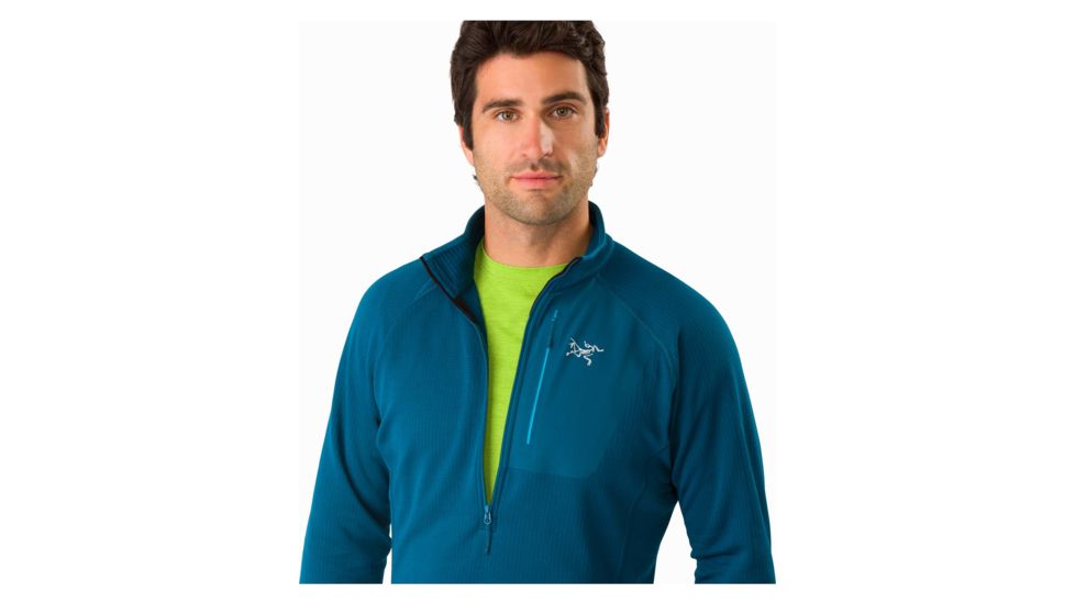 ArcTeryx Konseal Zip Neck- Mens, Iliad, Medium, 370020